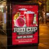 Download Red Cup Party PSD Template 3