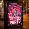Download Tattoo Party PSD Template 3