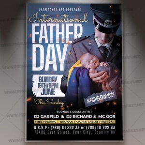 Download Fathers Day PSD Template 1