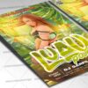 Download Luau Party PSD Template 2