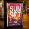 Download Sunset Party PSD Template 3