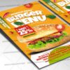 Download Burger Menu PSD Template 2