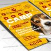 Download Dog Camping PSD Template 2