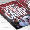 Download Dogs Camp City PSD Template 2