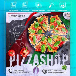 Download Pizza Templates in PSD & Vector
