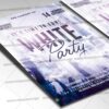 Download White Party Event PSD Template 2