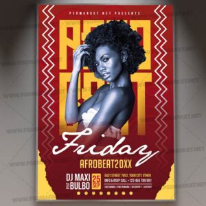 Download Afro Beat PSD Template 1