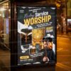 Download Monday Worship PSD Template 3