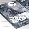 Download Zombie Night PSD Template 2