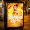 Download Autumn Party PSD Template 3