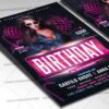 Download Birthday Night Party PSD Template 2