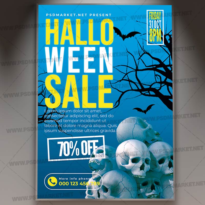 Download Halloween Sale 2022 PSD Template 1