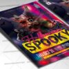 Download Halloween Spooky PSD Template 2