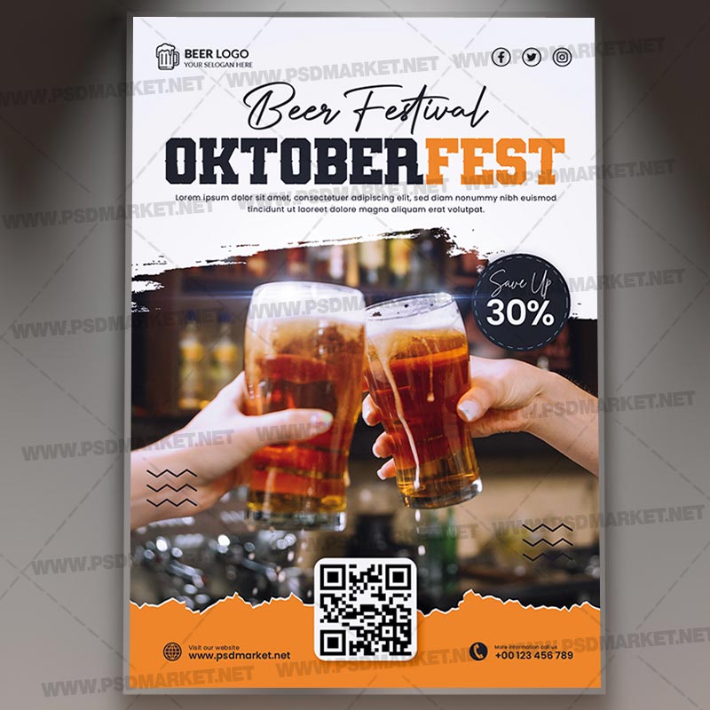 Download Oktober Fest PSD Template 1