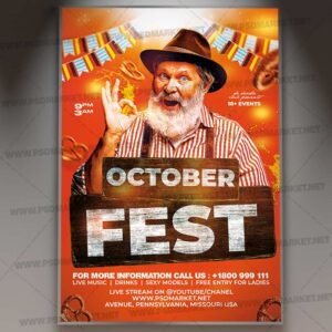 Download Oktoberfest Event PSD Template 1