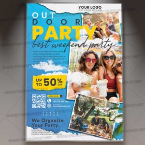 Download Outdoor Party PSD Template 1