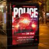 Download Police Party PSD Template 3