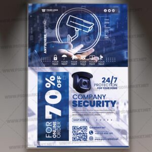 Download Security Company PSD Template 1