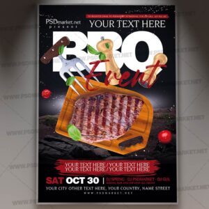 Download BBQ PSD Template 1