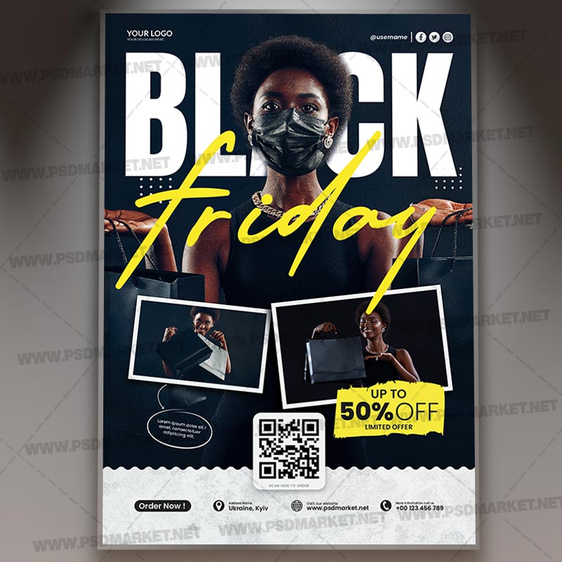 Download Black Friday 2022 PSD Template 1