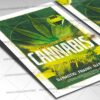 Download Cannabis PSD Template 2