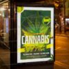 Download Cannabis PSD Template 3