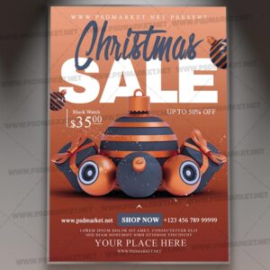 Download Christmas Sale PSD Template 1