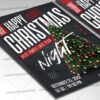 Download Christmas Night Card Printable Template 2