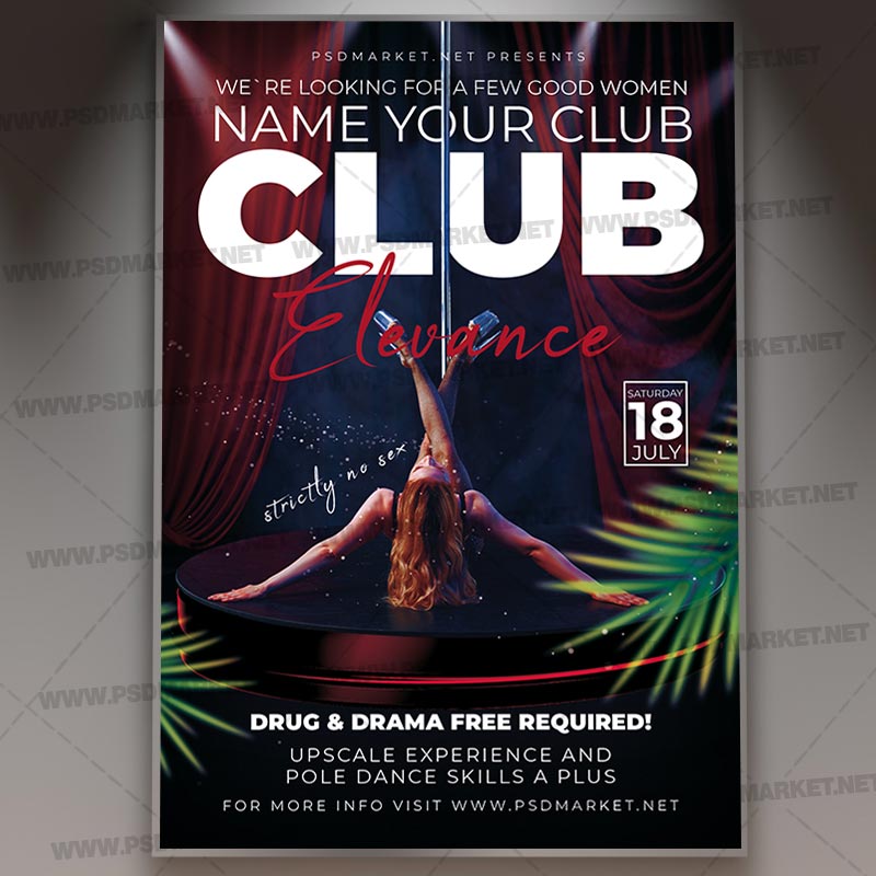 Download Dancer Vacancy Card Printable Template 1