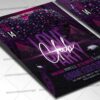 Download Love Club Party Card Printable Template 2
