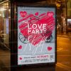Download Love Party Night Card Printable Template 3