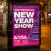 Download New Year Show PSD Template 3