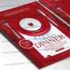 Download Valentine Dinner Card Printable Template 2