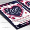 Download Valentines Card Printable Template 2
