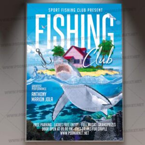 Download Fishing Card Printable Template 1