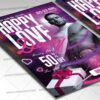 Download Happy Love Night Card Printable Template 2