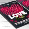 Download Love Party Card Printable Template 2