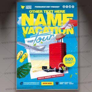Download Vacation Card Printable Template 1