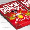 Download Love Night Party Card Printable Template 2