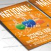 Download National Science Day Card Printable Template 2