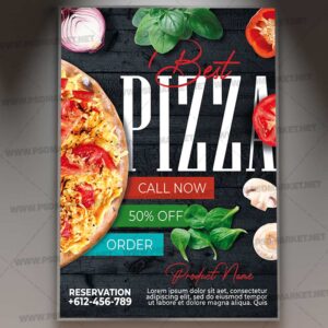 Download Pizza Card Printable Template 1