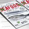 Download Seafood Fest Card Printable Template 2
