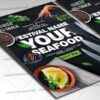 Download Seafood Restaurant Card Printable Template 2