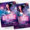 Birthday Celebration - Flyer PSD Template | ExclusiveFlyer