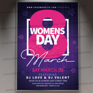 Download Happy Womens Day Card Printable Template 1