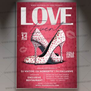 Download Love Event Party Night Card Printable Template 1