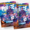 Police Party - Flyer PSD Template | ExclusiveFlyer