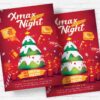 Rooftop Xmas Night - Flyer PSD Template | ExclusiveFlyer