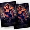 VIP Birthday Night - Flyer PSD Template | ExclusiveFlyer