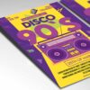 Download Disco 90s Card Printable Template 2
